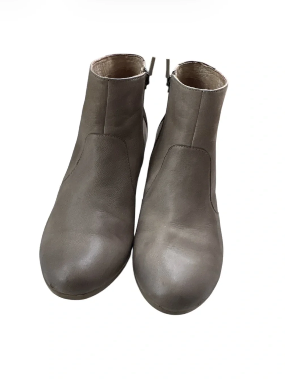 Dansko Womens Petra gray brown color block leather ankle booties 38 U.S. 7.5-8